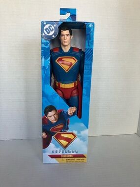 DC Superman Posable Action Figure Toy - Blue,‎ Red, Yellow